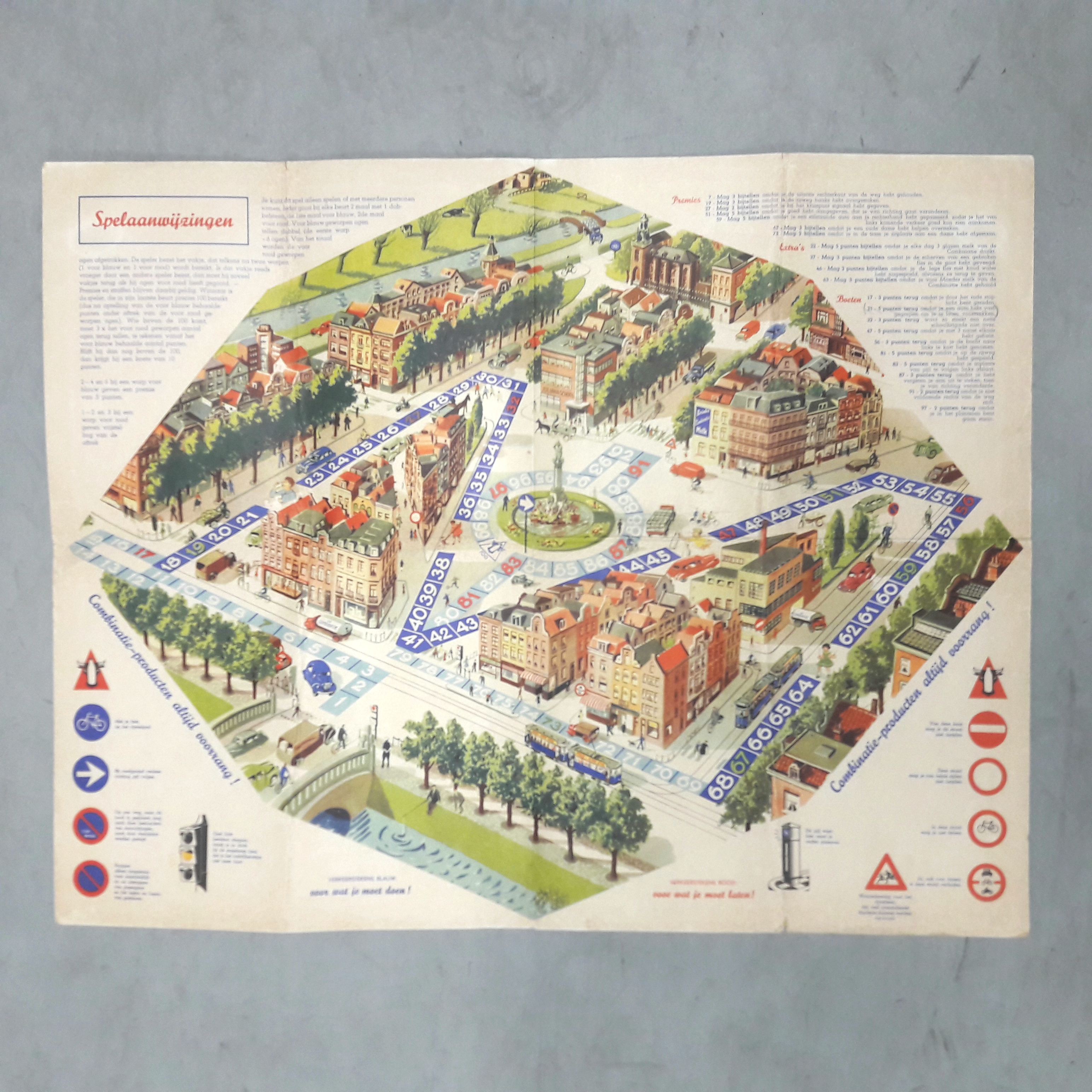 verkeersspel Combinatie Rotterdam 1953