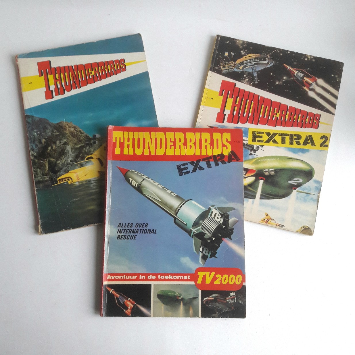 set Thunderbirds tijdschriften 1966