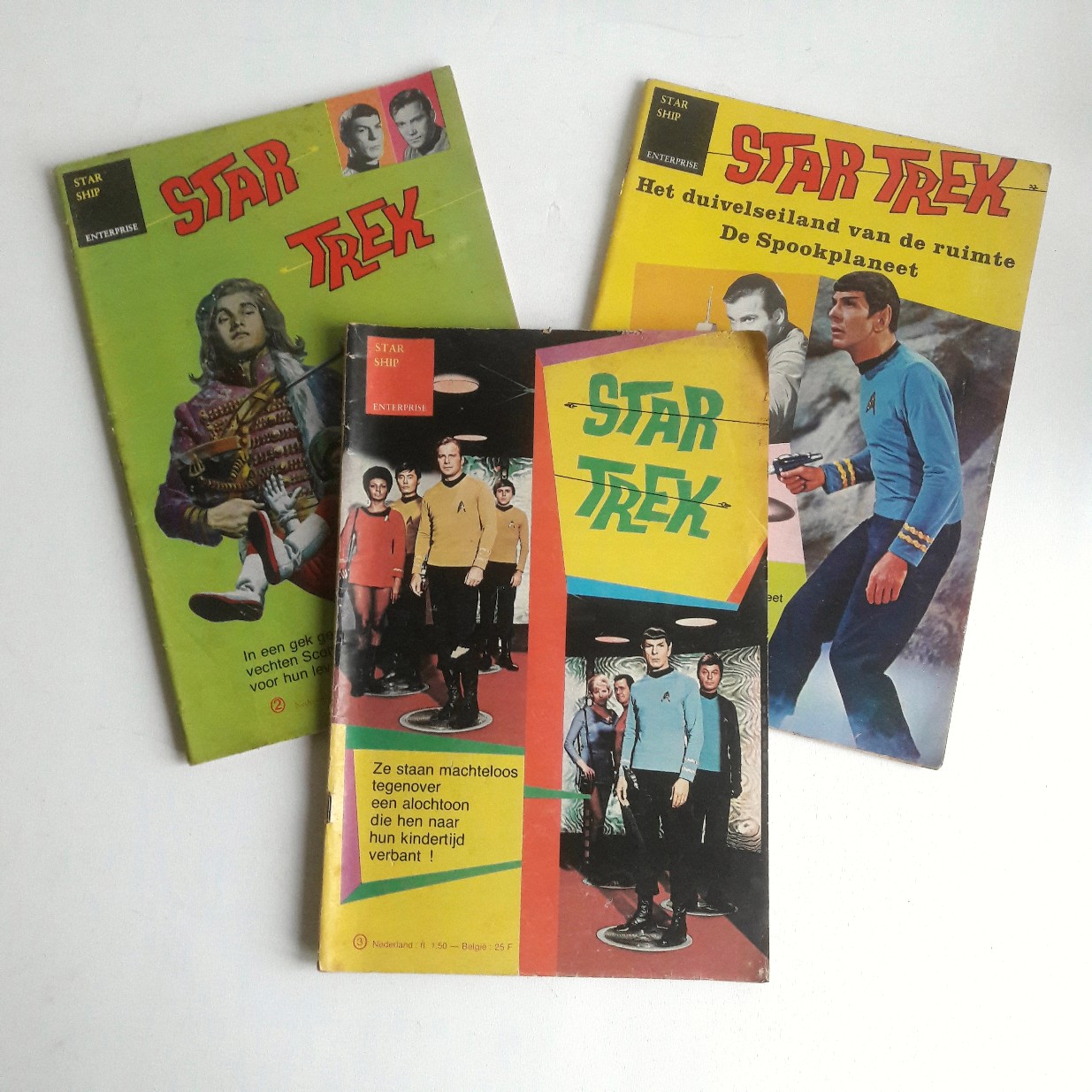 set Star Trek comics 1974