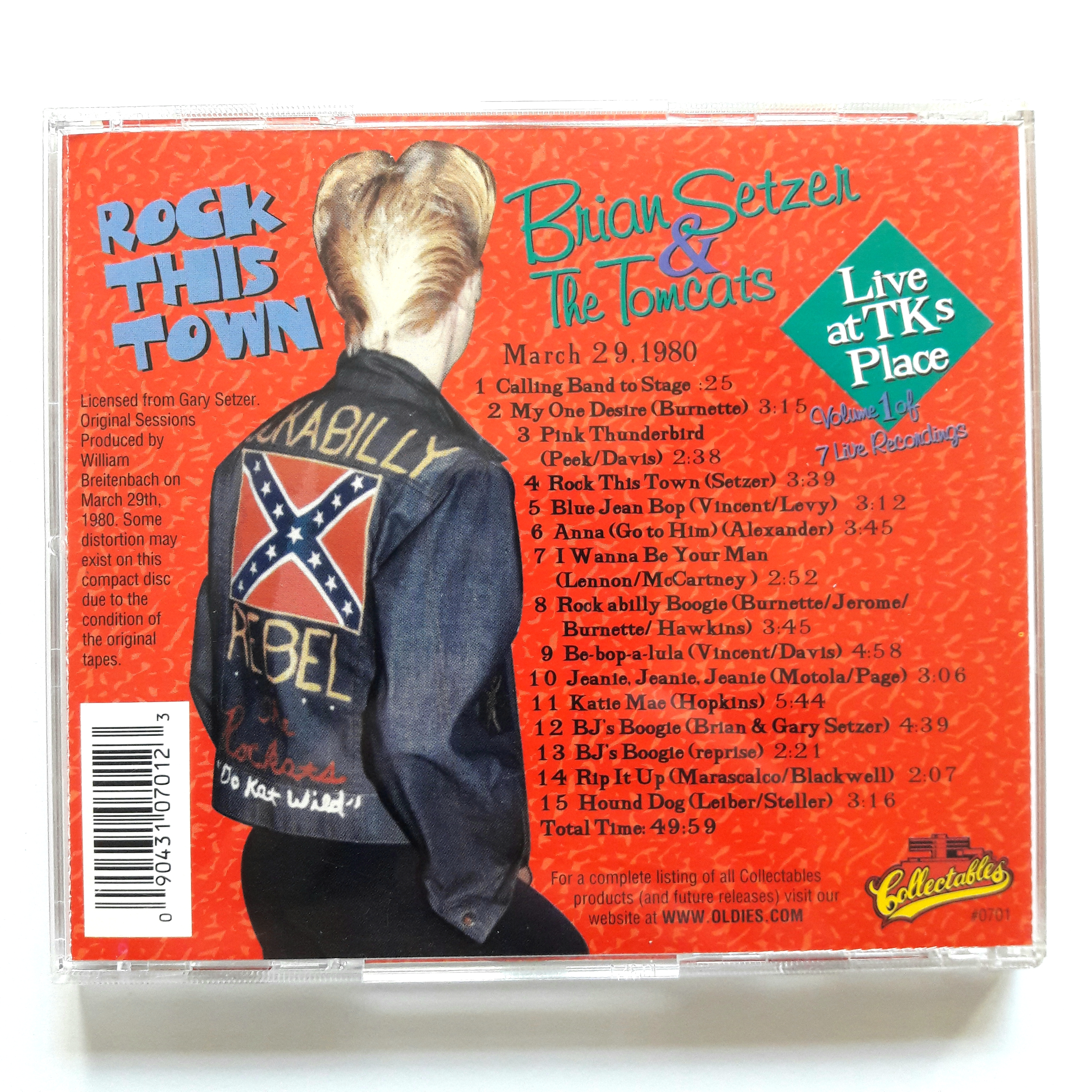 Brian Setzer & The Tomcats - Rock This Town