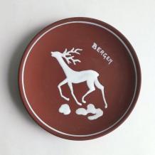 jaren 60 souvenir bordje Bergen