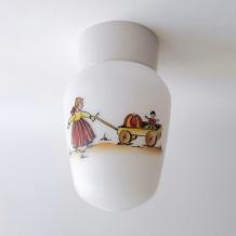 jaren 60 plafondlamp 