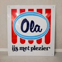 jaren 70 reclamebord Ola