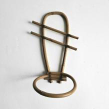 jaren 60 rotan plantenhanger (3073)