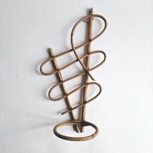 jaren 60 rotan plantenhanger (3074)
