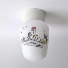 jaren 60 plafondlamp 