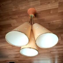 jaren 50/60 plafondlamp (3098)