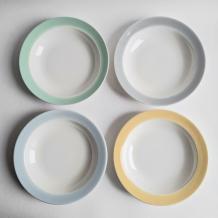 jaren 50/60 diepe borden set