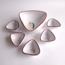 jaren 60 pinda setje (3154)