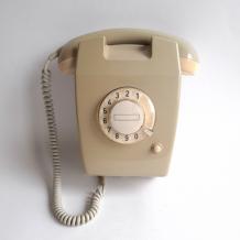 jaren 70 PTT wandtelefoon