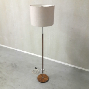 jaren 60/70 vloerlamp met nieuwe kap