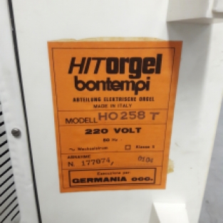 jaren 70 Bontempi orgel