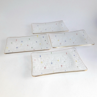 set vintage cake schaaltjes