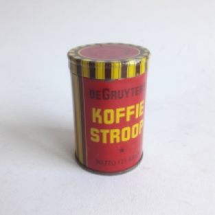 jaren 60 blikje Koffiestroop