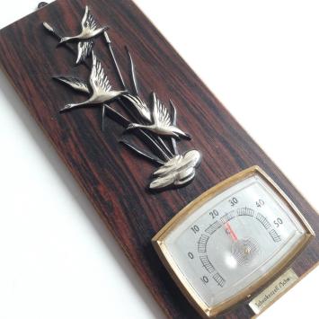 jaren 60 bordje thermometer