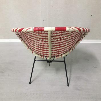 set jaren 50 kuipstoeltjes