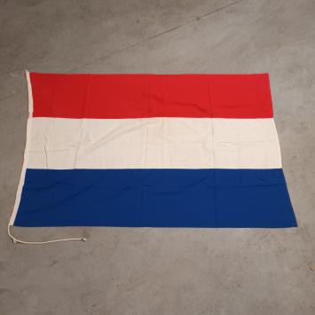 vintage Nederlandse vlag (140cm bij 87cm)