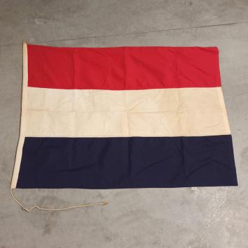vintage Nederlandse vlag (97cm bij 70cm)