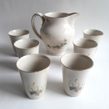 jaren 50/60 servies set