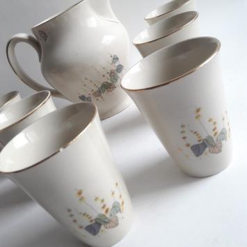 jaren 50/60 servies set