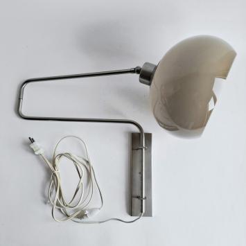 jaren 60 knikarm wandlamp