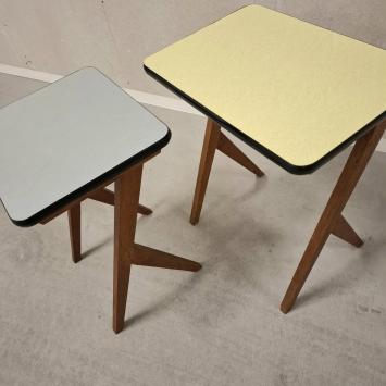 set jaren 60 bijzettafeltjes