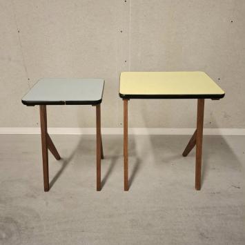 set jaren 60 bijzettafeltjes