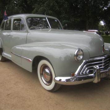 zijstrip Oldsmobile 1946