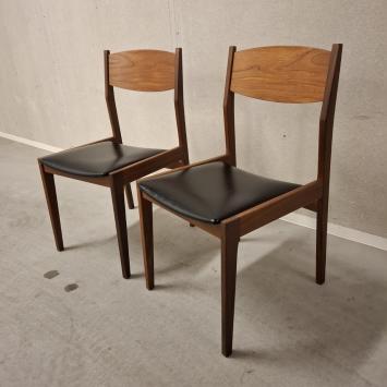 set jaren 60 slaapkamer stoeltjes