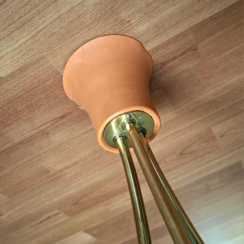 jaren 50/60 plafondlamp (3098)