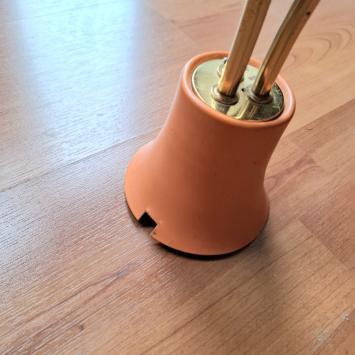 jaren 50/60 plafondlamp (3098)