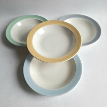 jaren 50/60 diepe borden set