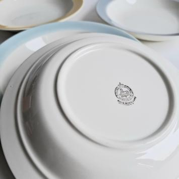 jaren 50/60 diepe borden set