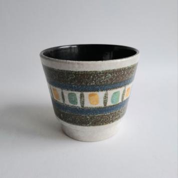 jaren 60 bloempot (3164)